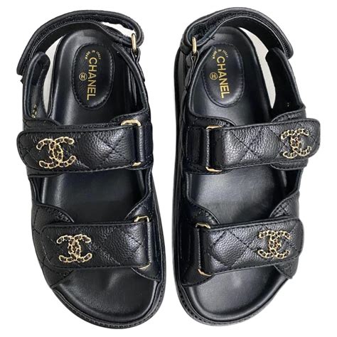 chanel velcro sandals dupe|chanel velcro sandals australia price.